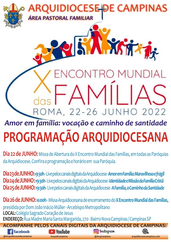 Missa de abertura do X Encontro Mundial das famílias acontece na